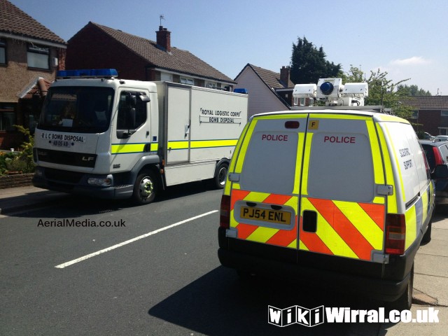 Attached picture Shavington road bomb.jpg